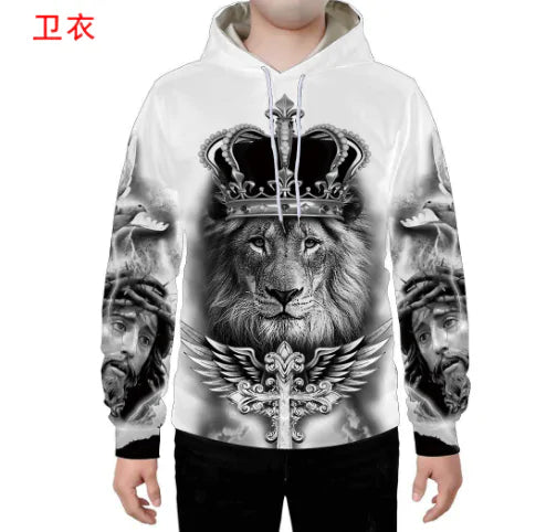 Lion Tiger Hoodies