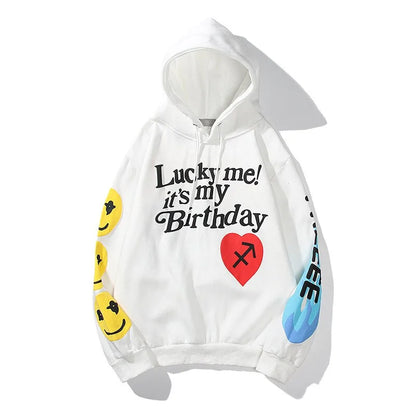 Men's Graffiti Letter Hoodies