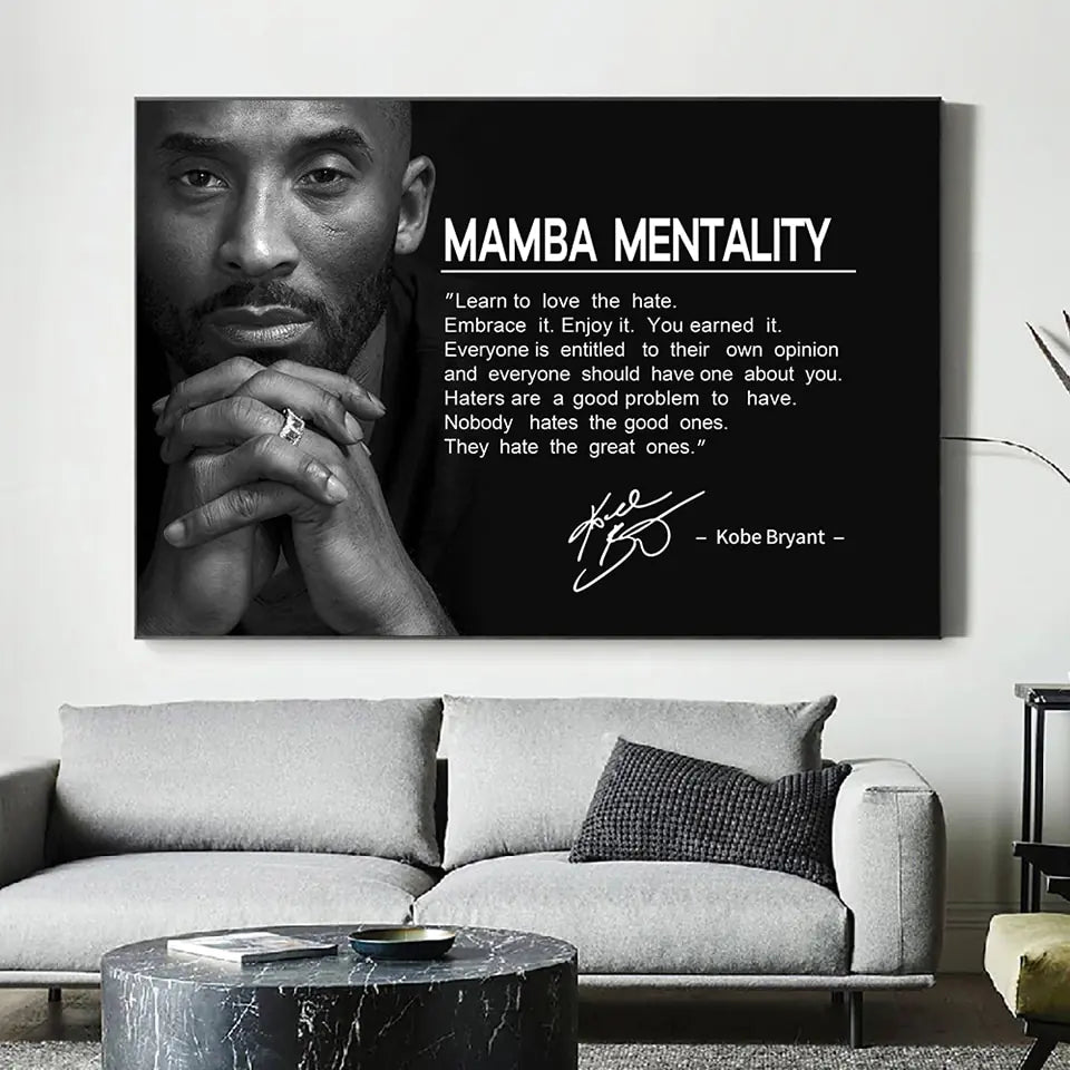 Mamba Mentality Poster