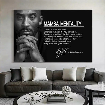 Mamba Mentality Poster