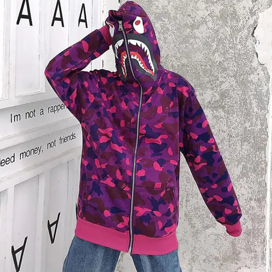 Shark Camouflage Hoodie