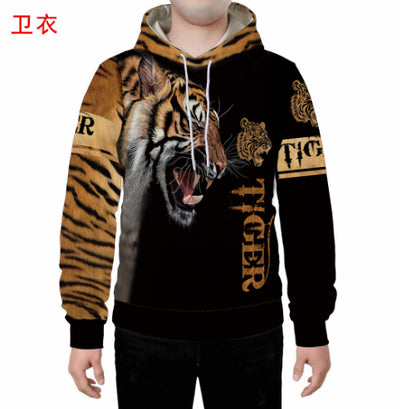 Lion Tiger Hoodies