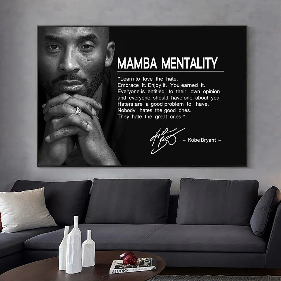 Mamba Mentality Poster