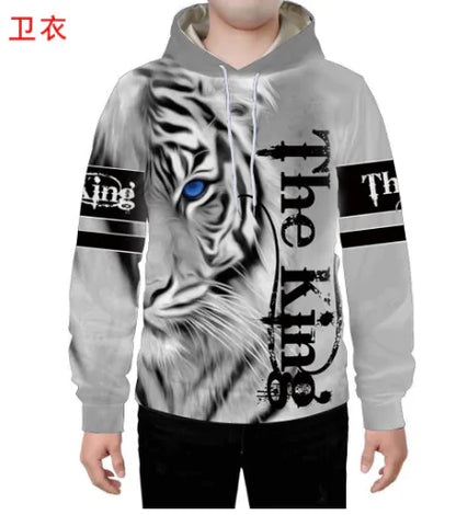 Lion Tiger Hoodies